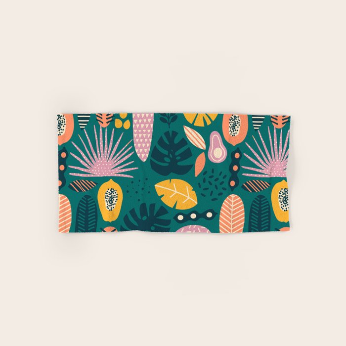 Jungle vibe Bath Towel Gallery Image 1