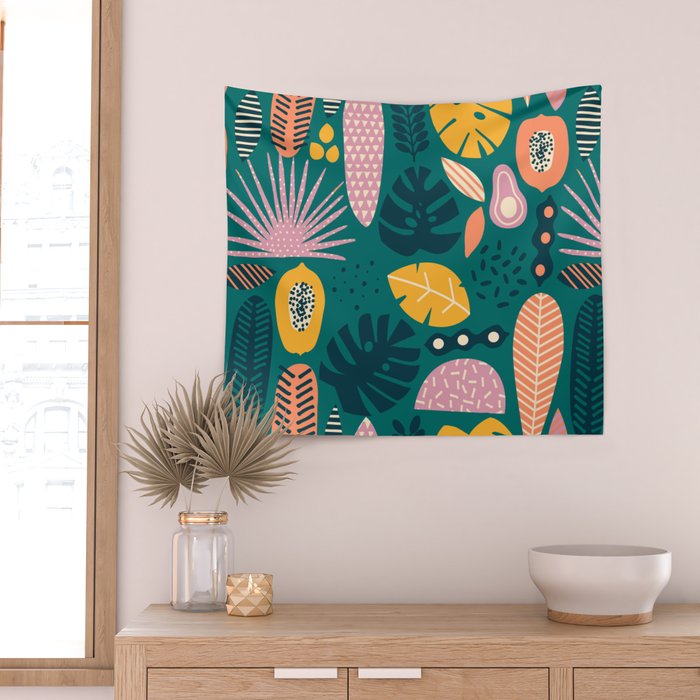Jungle vibe Wall Tapestry Gallery Image 2