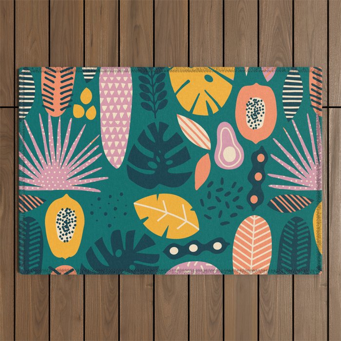 Jungle vibe Outdoor Rug Gallery Image 1