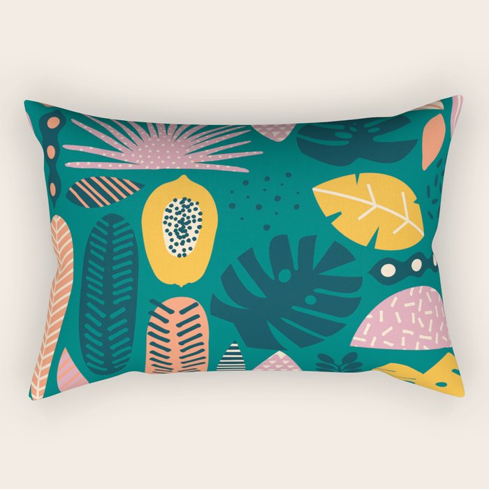 Jungle vibe Rectangular Pillow Gallery Image 2