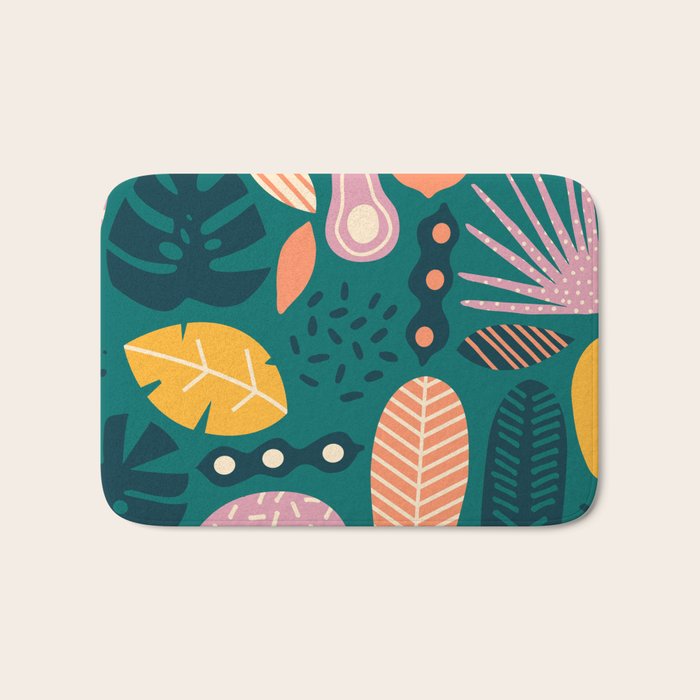 Jungle vibe Bath Mat Gallery Image 1