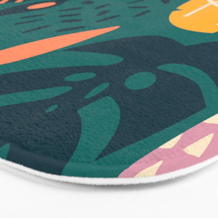 Jungle vibe Bath Mat Gallery Image 3