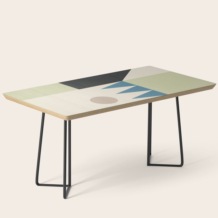 Abstract Geometric Shapes 26 Coffee Table Gallery Image 1