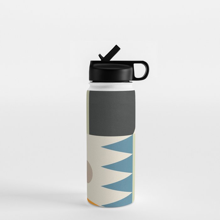 Abstract Geometric Shapes 26 Water Bottle Gallery Image 1