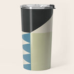 Abstract Geometric Shapes 26 Travel Mug Gallery Image 2