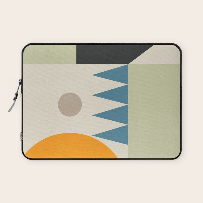 Abstract Geometric Shapes 26 Laptop Sleeve Gallery Image 1
