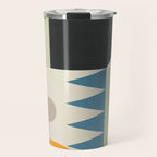 Abstract Geometric Shapes 26 Travel Mug Gallery Image 1