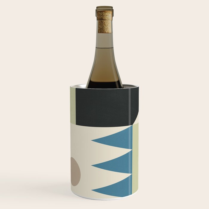 Abstract Geometric Shapes 26 Wine Chiller Gallery Image 1