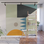 Abstract Geometric Shapes 26 Wall Mural Gallery Image 1