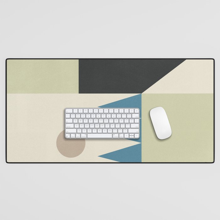 Abstract Geometric Shapes 26 Desk Mat Gallery Image 1