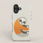 Whimsy Sloth iPhone Case Gallery Image 1