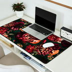 Vintage & Shabby Chic  - Fall Lush Botanical Midnight Garden Desk Mat Gallery Image 2