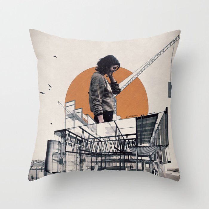 Under construction ... Throw Pillow Gallery Image 6