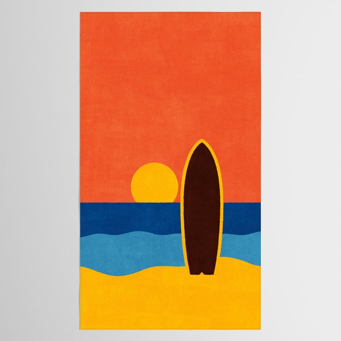 LANDSHAPES - Beach - sunset Tablecloth Gallery Image 2