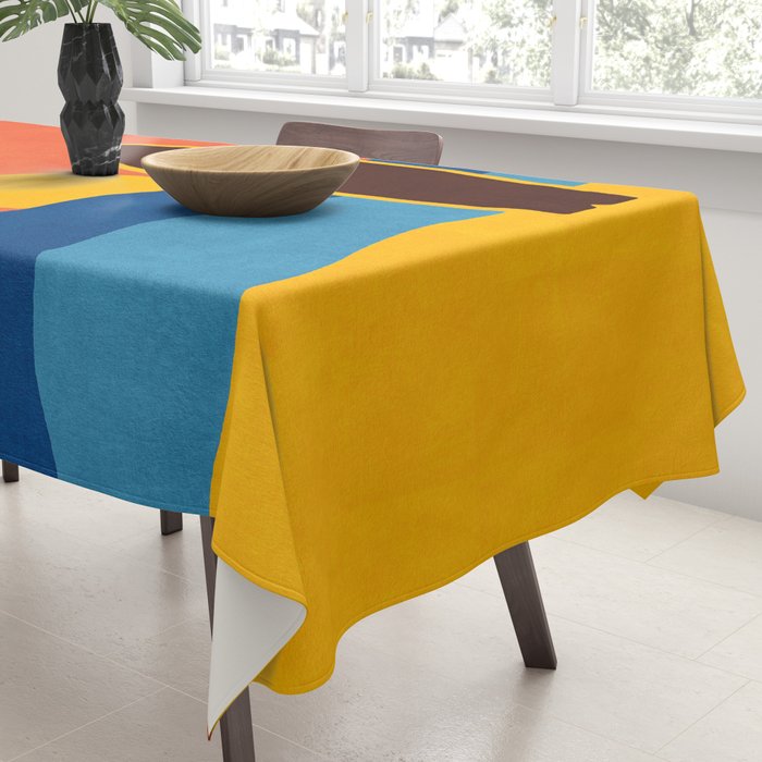 LANDSHAPES - Beach - sunset Tablecloth Gallery Image 3