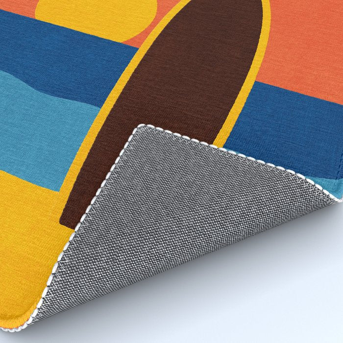 LANDSHAPES - Beach - sunset Rug Gallery Image 4