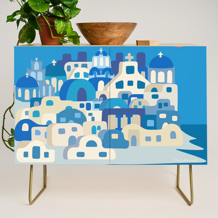 Sunny Santorini Credenza Gallery Image 1