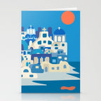 Sunny Santorini Stationery Card Gallery Image 2