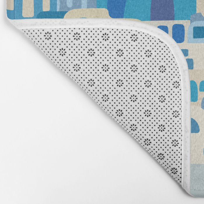 Sunny Santorini Bath Mat Gallery Image 2