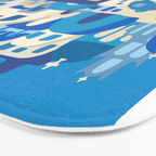 Sunny Santorini Bath Mat Gallery Image 3