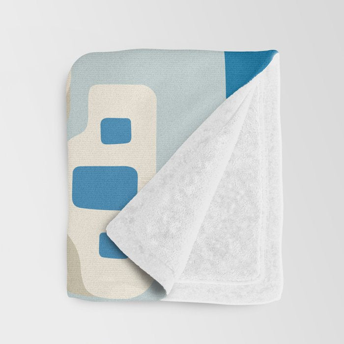 Sunny Santorini Throw Blanket Gallery Image 3