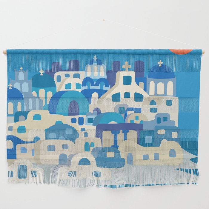 Sunny Santorini Wall Hanging Gallery Image 1