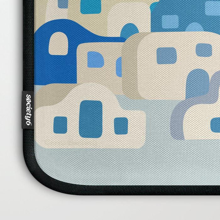 Sunny Santorini Laptop Sleeve Gallery Image 3