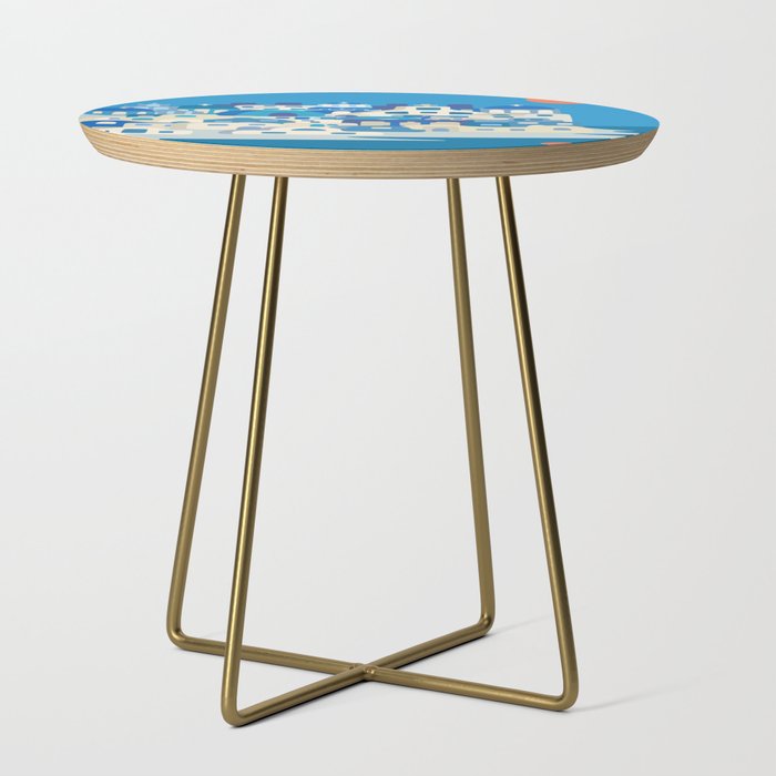 Sunny Santorini Side Table Gallery Image 1