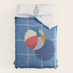 BALLS / Beach Ball I Comforter Gallery Image 6