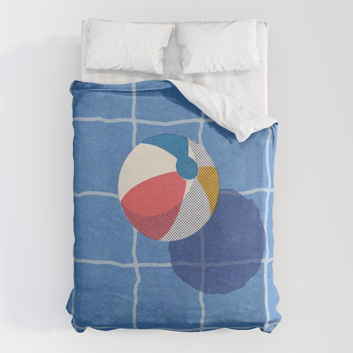 BALLS / Beach Ball I Duvet Cover Gallery Image 6