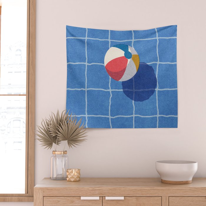 BALLS / Beach Ball I Wall Tapestry Gallery Image 2