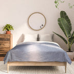 Silver Metallic Stainless Steel Pattern Comforter Gallery Image 3