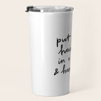 Put Your Hair Up & Handle It Travel Mug Gallery Image 3