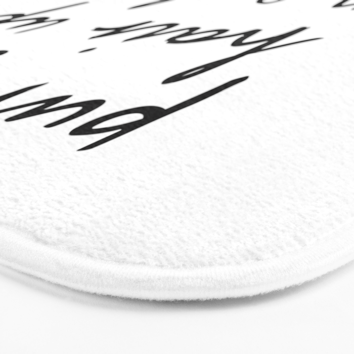 Put Your Hair Up & Handle It Bath Mat Gallery Image 3
