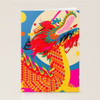 Happy Dragon Stationery Card Gallery Image 2