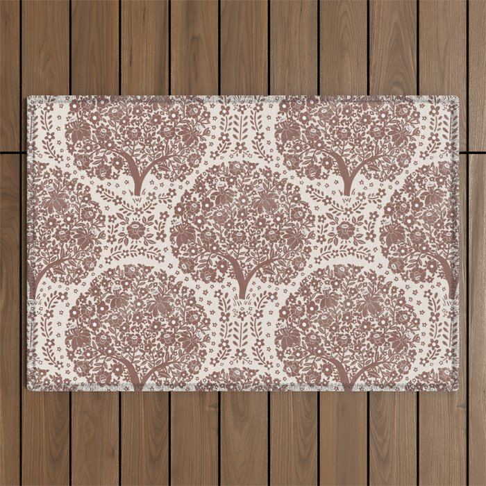 Blossoming Forest Outdoor Rug Gallery Image 1