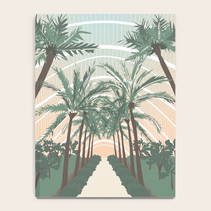 Palm Trees in Valencia, Spain Notebook Gallery Image 4