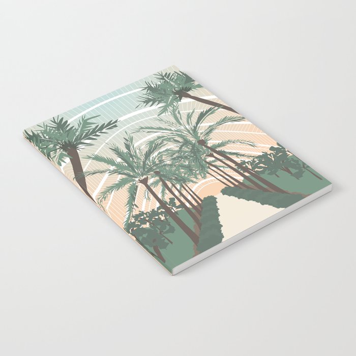 Palm Trees in Valencia, Spain Notebook Gallery Image 2