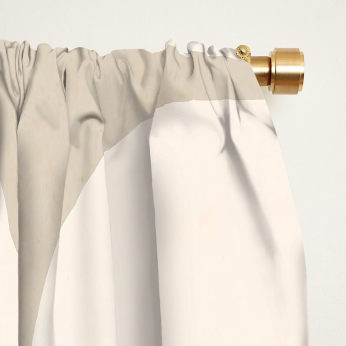 Modern Abstract Minimal Shapes 190 Window Curtain Gallery Image 2