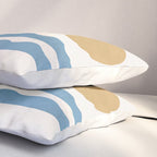 Sun Wave - Seascape Abstract  Pillow Sham Gallery Image 3
