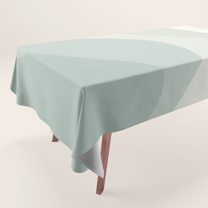 Abstract Color Waves XXXV Tablecloth Gallery Image 1