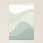 Abstract Color Waves XXXV Stationery Card Gallery Image 2