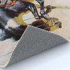 âBucking Horseâ Western Vintage Art Rug Gallery Image 4