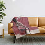 The Double Bassist Throw Blanket Gallery Image 1