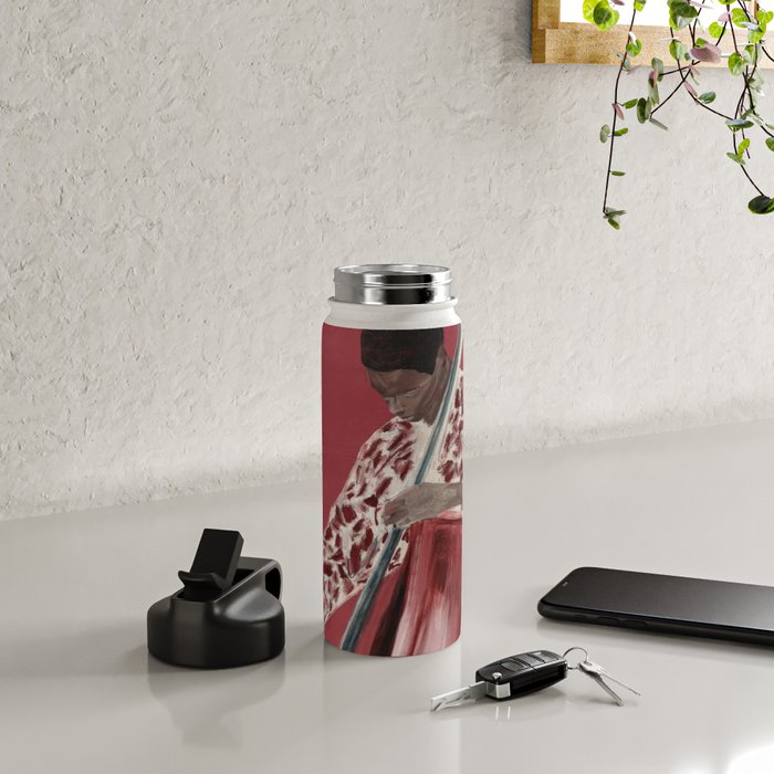 The Double Bassist Water Bottle Gallery Image 4