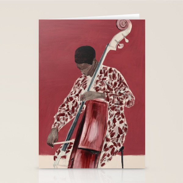 The Double Bassist Stationery Card Gallery Image 2