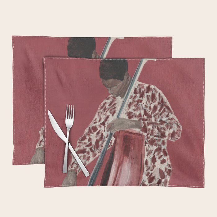 The Double Bassist Placemat Gallery Image 1