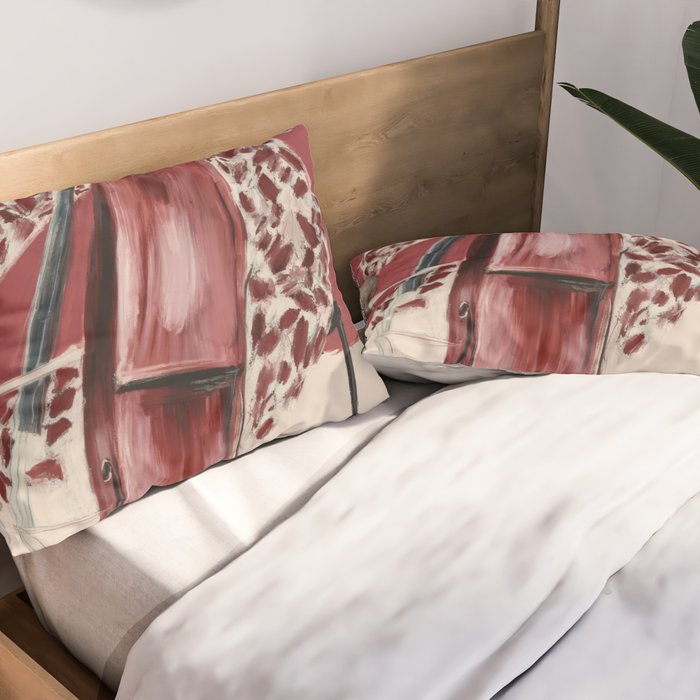 The Double Bassist Pillow Sham Gallery Image 2