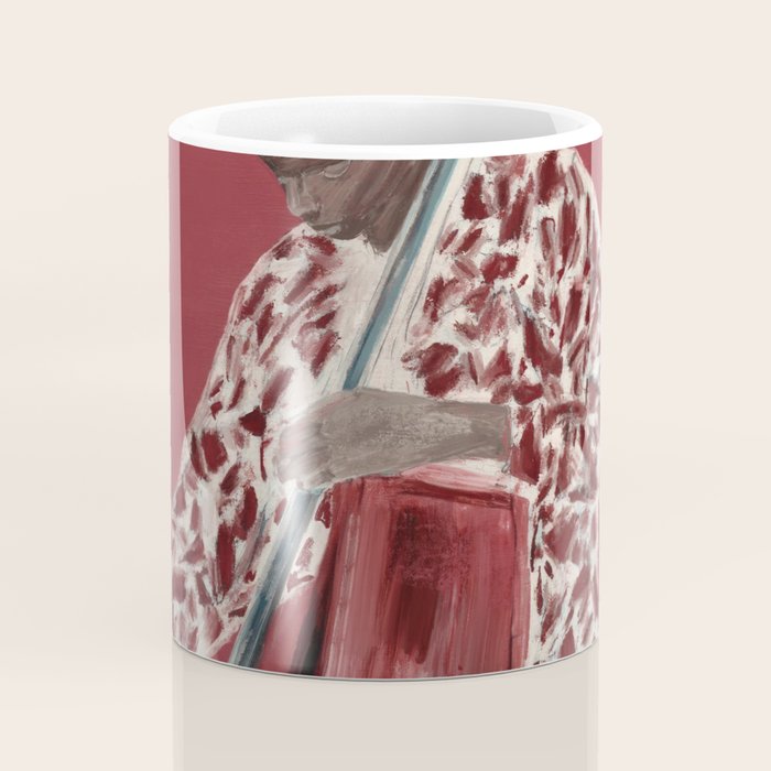 The Double Bassist Coffee Mug Gallery Image 4