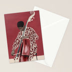 The Double Bassist Stationery Card Gallery Image 2